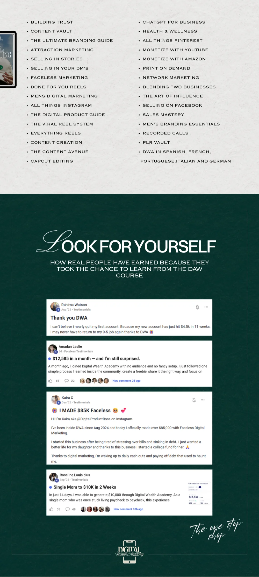 Digital Wealth Academy Bottom